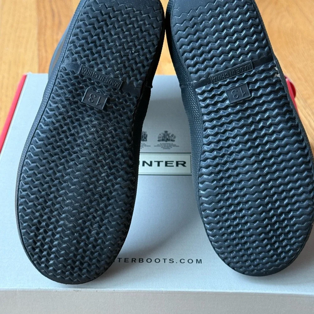 Hunter Kids First Classic Black Waterproof Boots - Picture 4 of 7